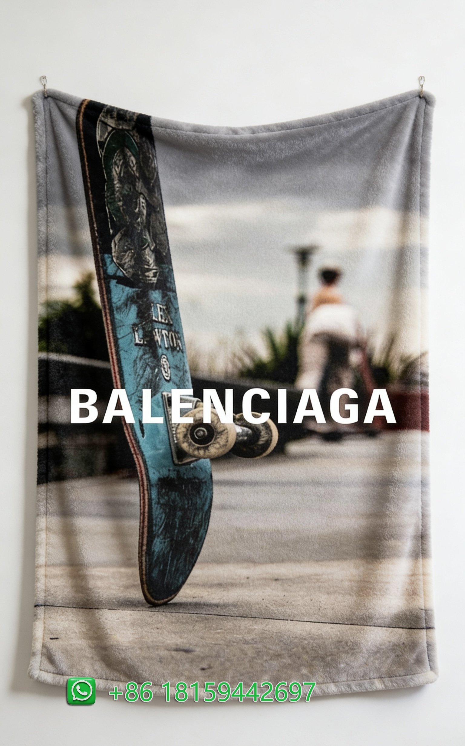 Balenciaga Throw Blankets
